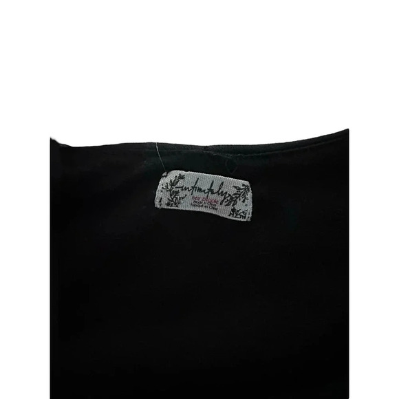 Intimately by Free People Women's Black Paper Planes Bodysuit Size SP - Picture 6 of 11